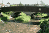 Fußgänger- und Autobrücke über die Roda
